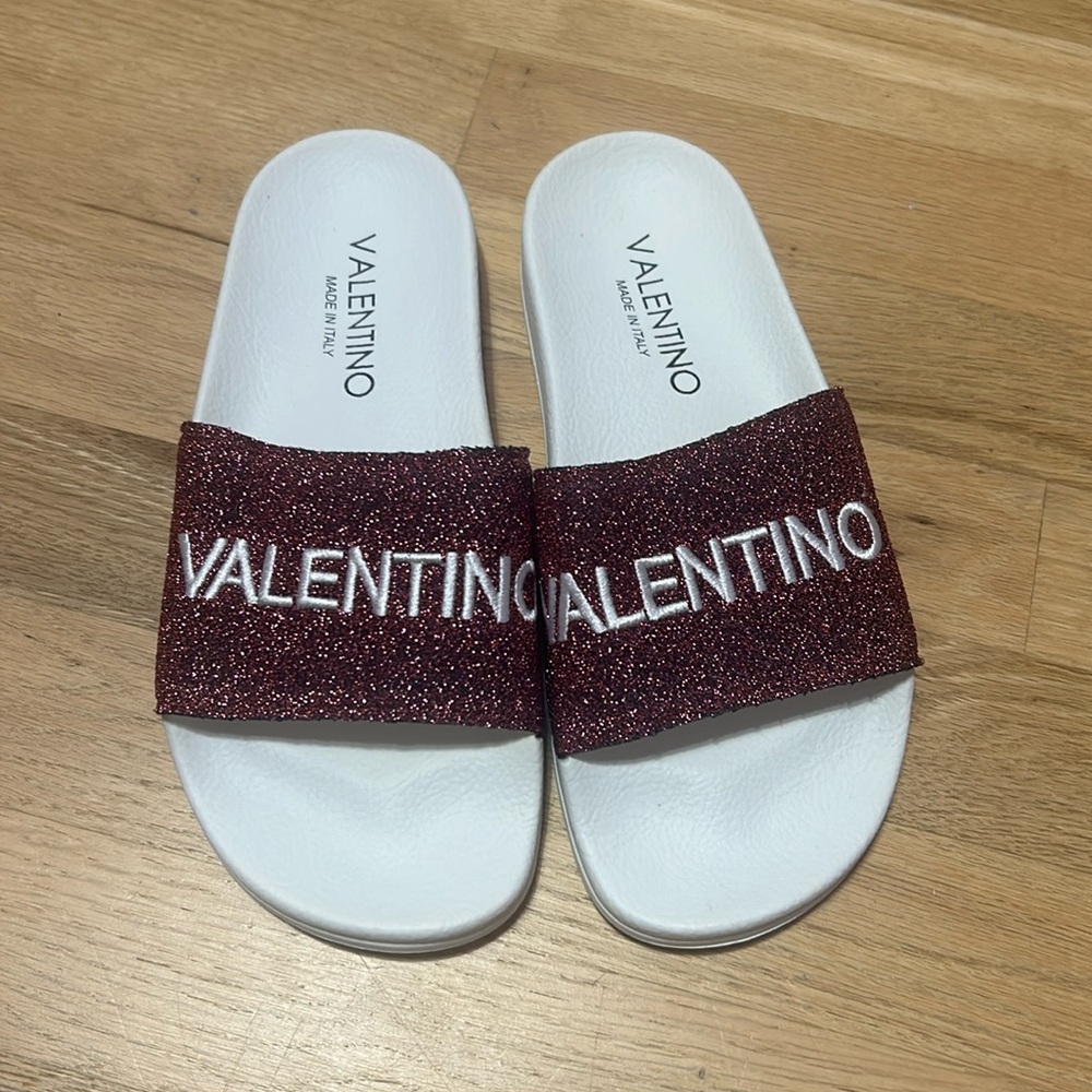 Valentino slides! NEVER WORN!